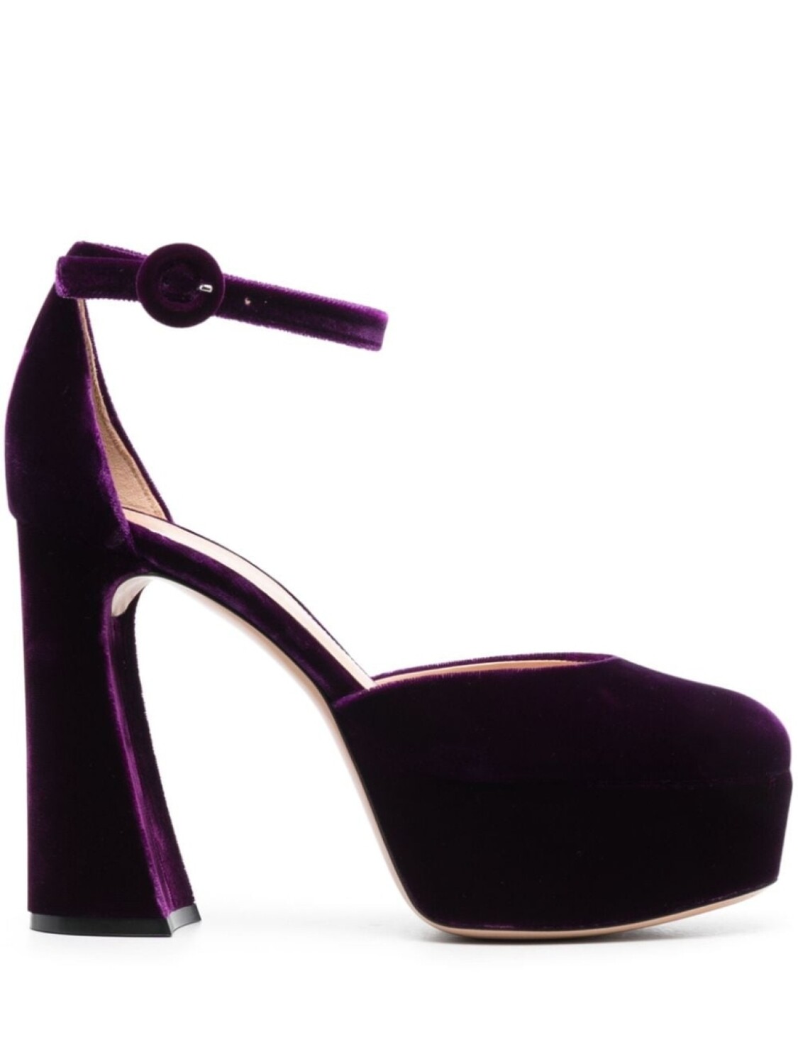 

Gianvito Rossi босоножки на платформе, фиолетовый