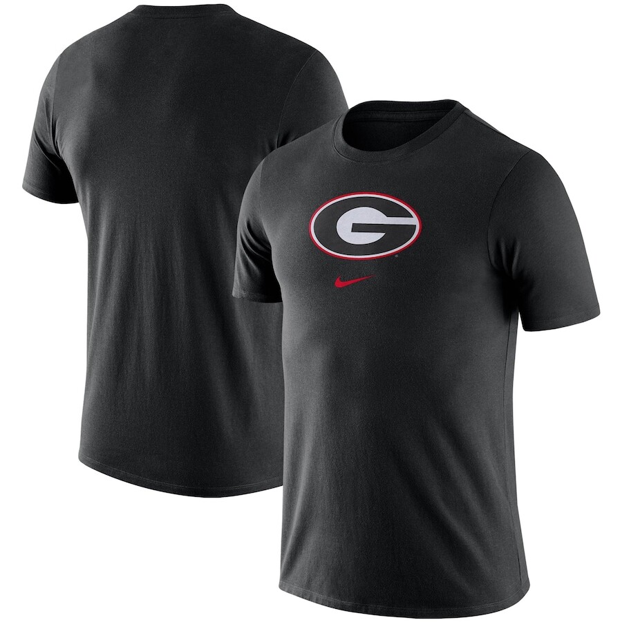 

Футболка с коротким рукавом Nike Georgia Bulldogs, черный