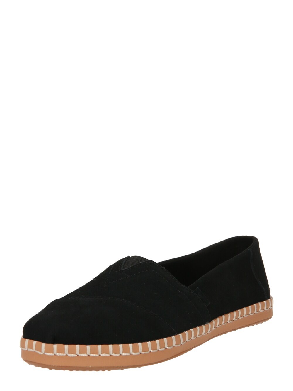 

Классические балетки Toms ALPARGATA LEATHER WRAP, черный