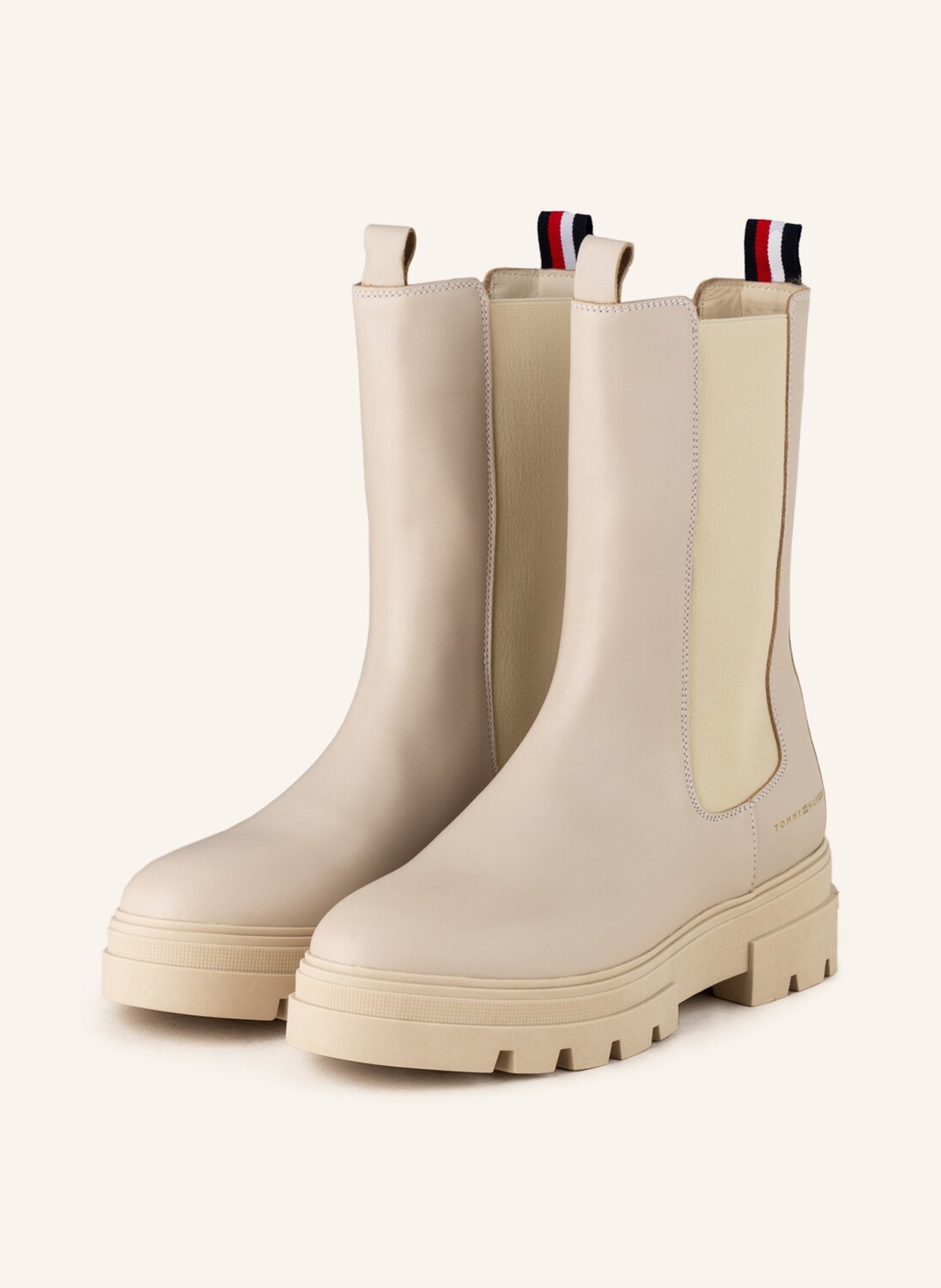 

Ботинки TOMMY HILFIGER, кремовый