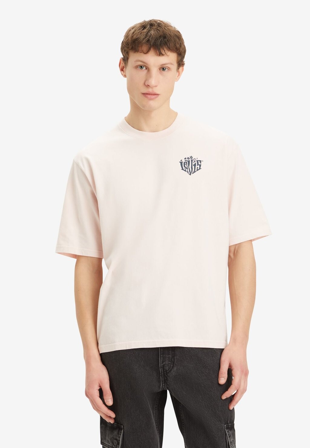 

Футболка с принтом Half Sleeve Tee Levi's, фуксия