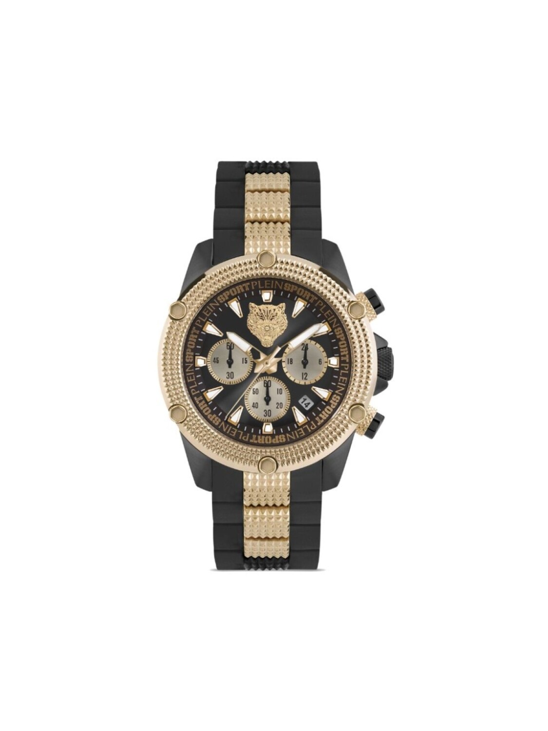 

Plein Sport наручные часы Hurricane Chrono 44 мм, черный