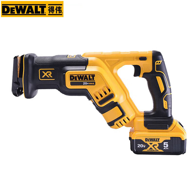 Сабельная пила Dewalt DCS367P2-A9 + комплекта аккумуляторов 20V/5.0Ah