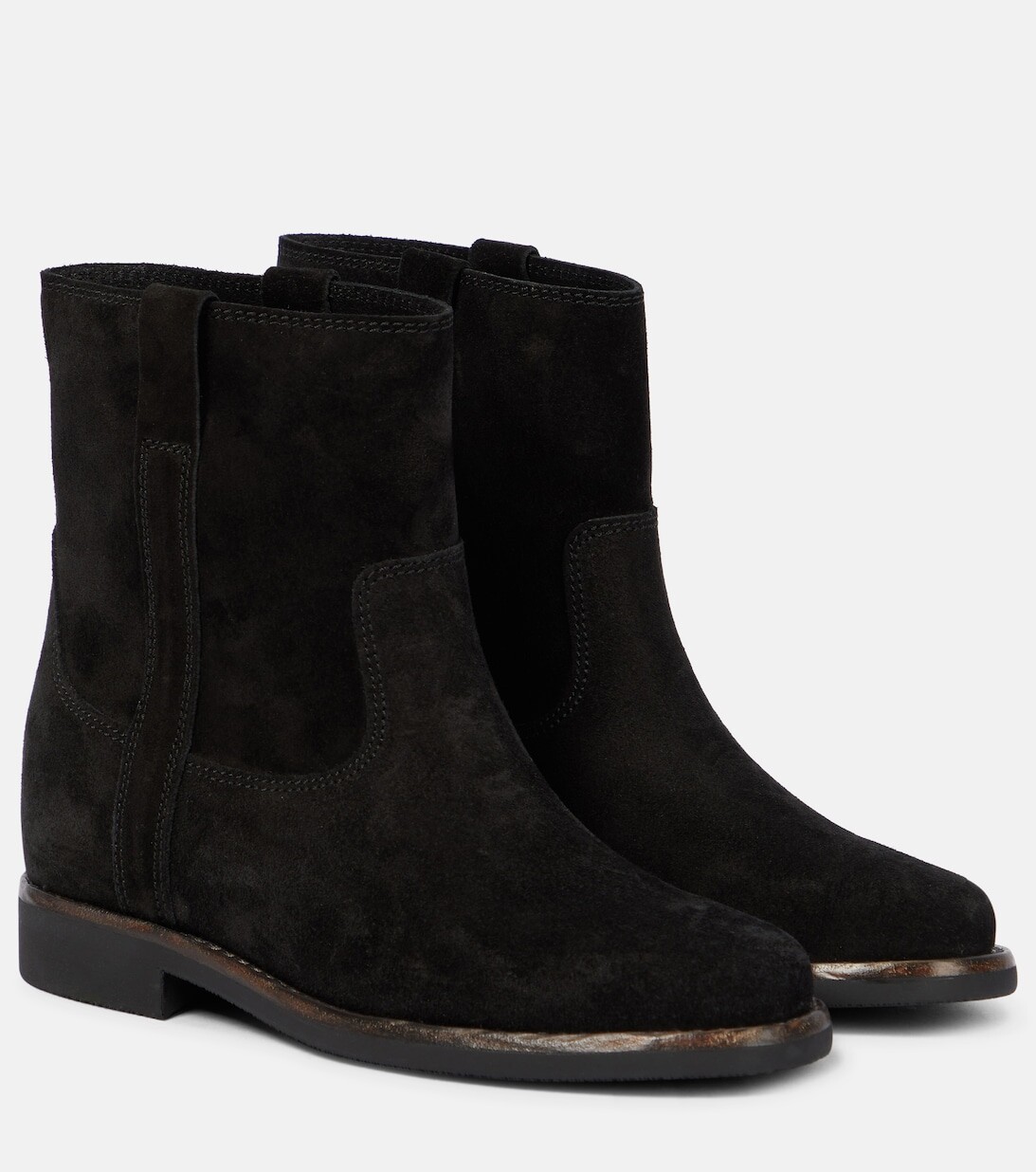 

Замшевые ботильоны Susee Isabel Marant, черный