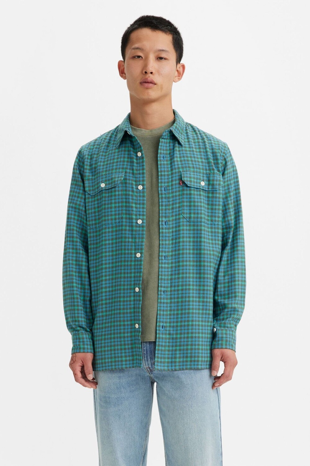 

Рубашка в стиле Jackson Worker Levi's, зеленый
