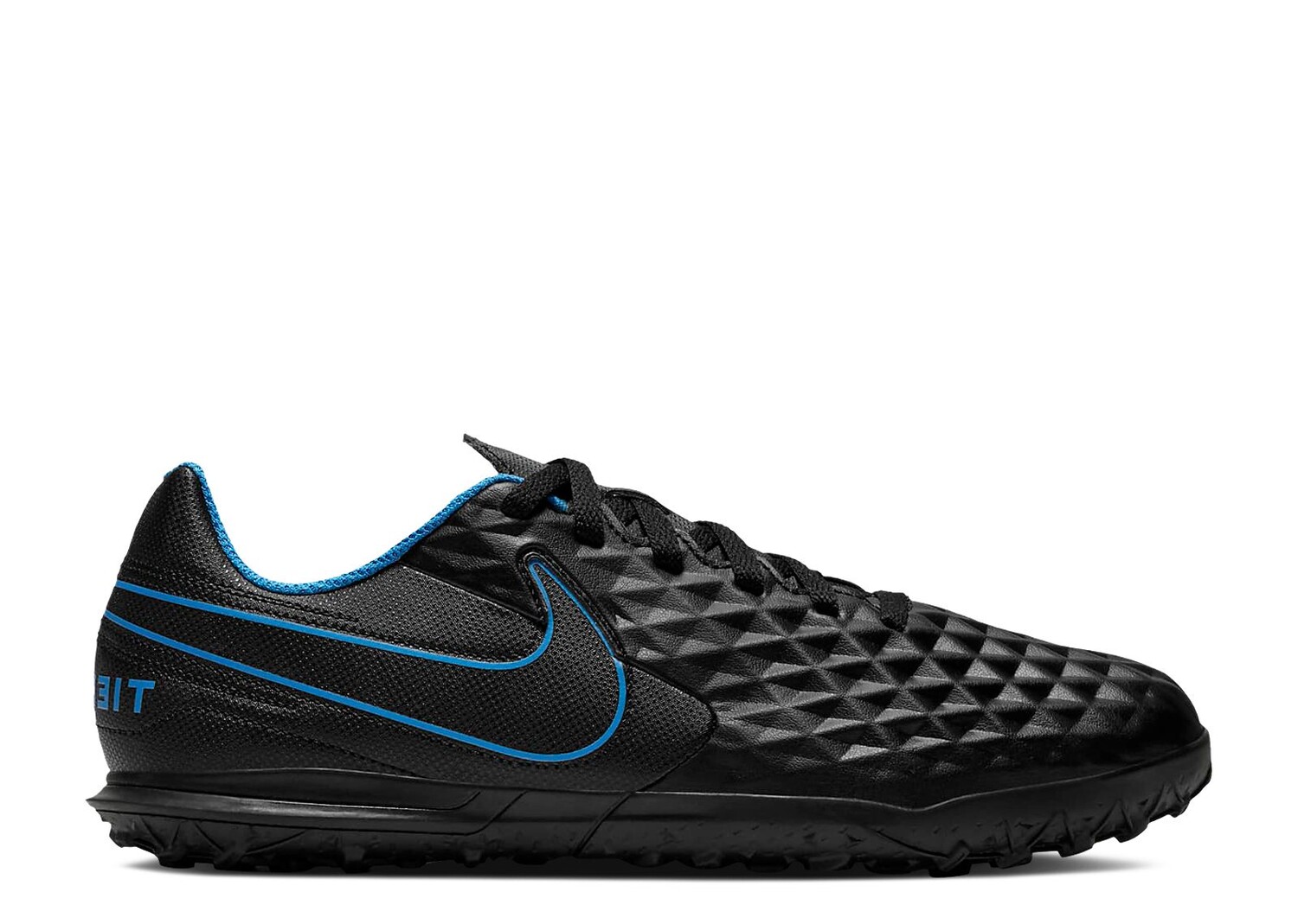 

Кроссовки Nike Tiempo Legend 8 Club Tf Ps 'Black Light Photo Blue', черный