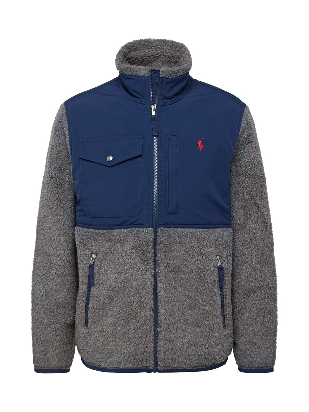 

Толстовка на молнии Polo Ralph Lauren, темно-синий