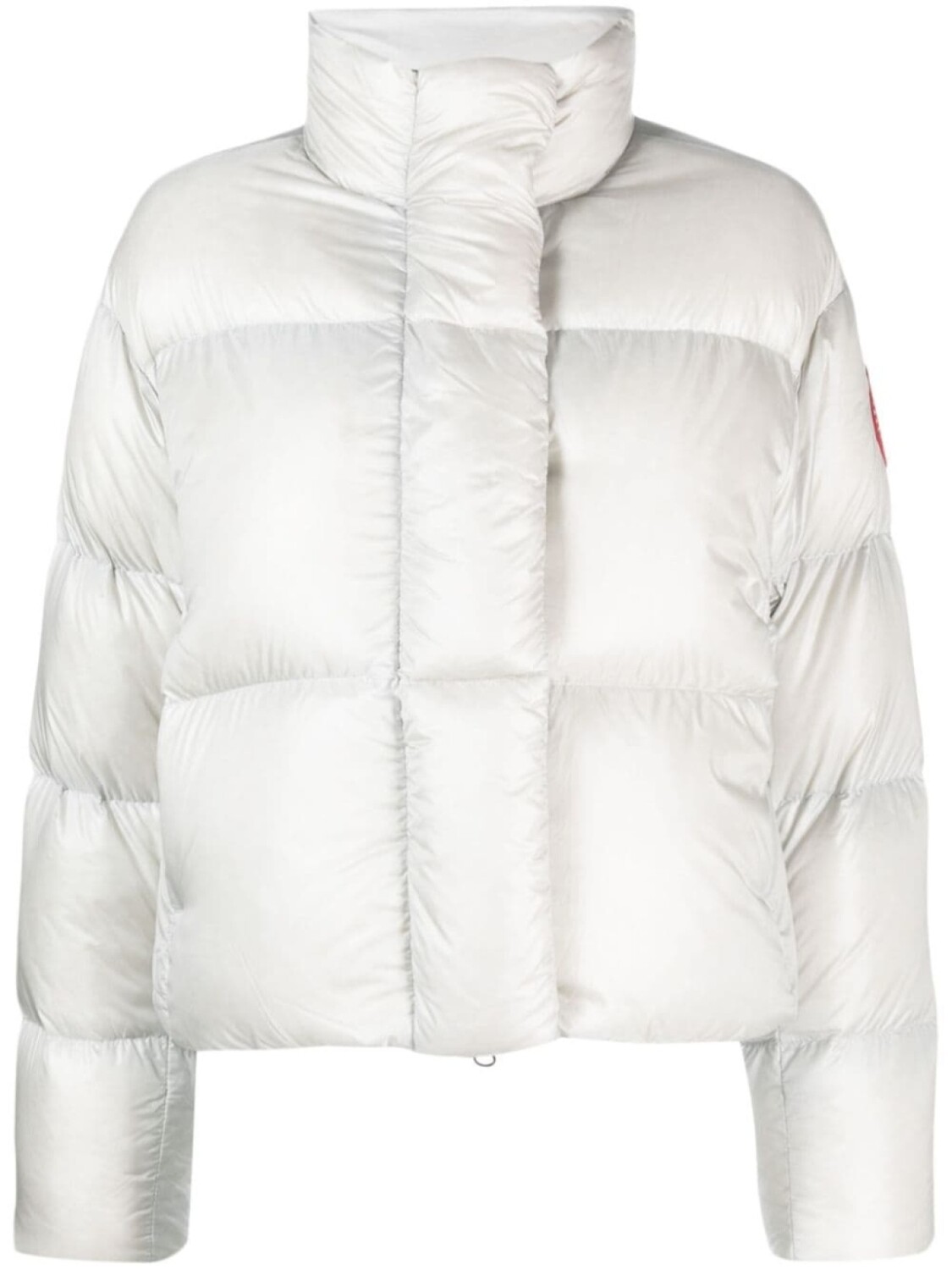 

Canada Goose пуховик с воротником-воронкой, серый