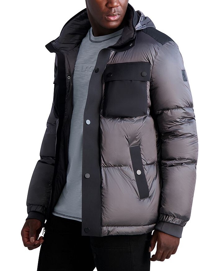 

Пуховик Nightwing KARL LAGERFELD PARIS, Серый
