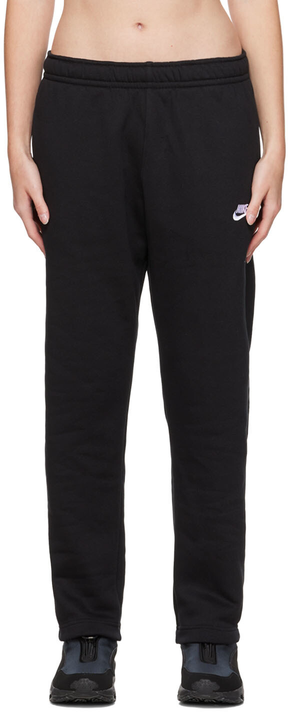 

Черные спортивные брюки для отдыха Nike, цвет Black/White