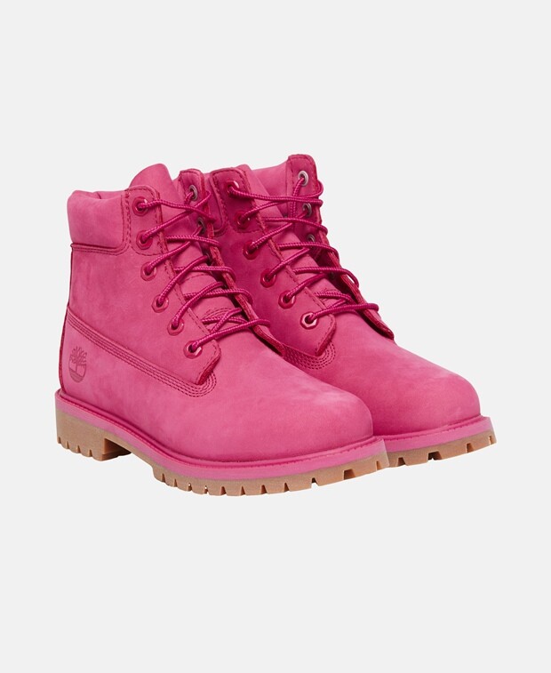 

Ботинки на шнуровке Timberland, фуксия