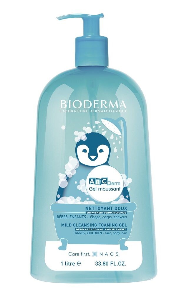 

Bioderma ABCDerm Gel Moussant гель для стирки детей, 1000 ml