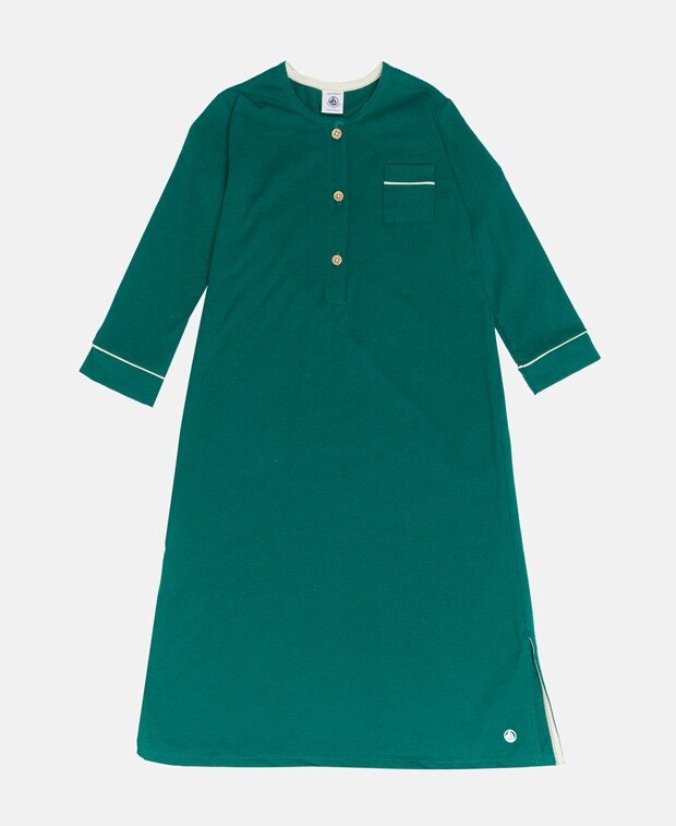 

Трикотажное платье Petit Bateau, зеленый