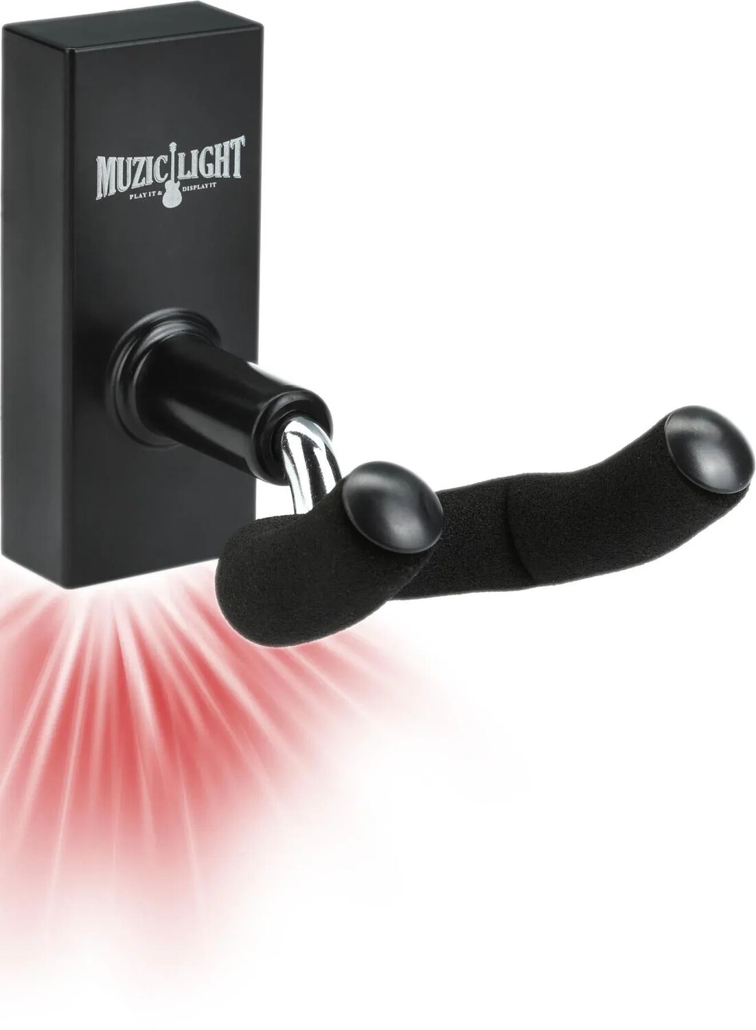 

MuzicLight MZB101 Настенная вешалка для гитары - красный