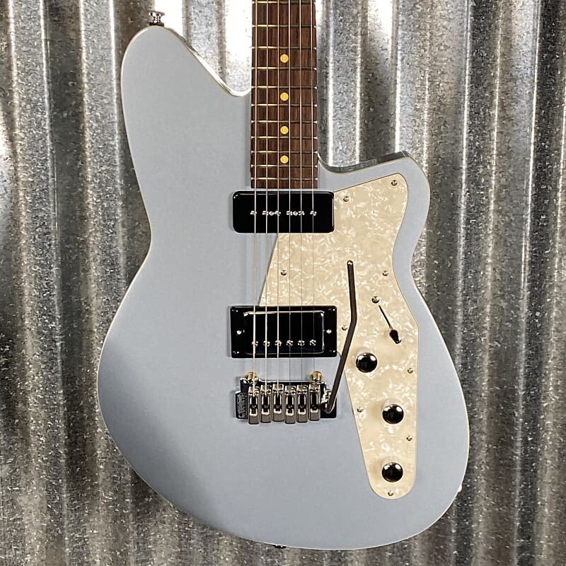 

Электрогитара Reverend Double Agent W Metallic Silver Freeze Guitar #60027