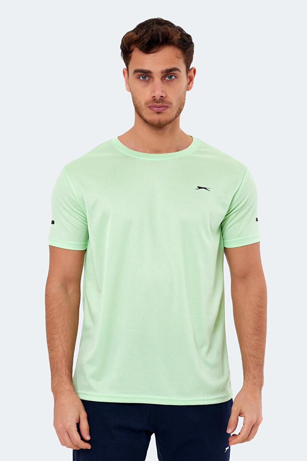 

ODETTE I Мужская футболка зеленая SLAZENGER, Зеленый