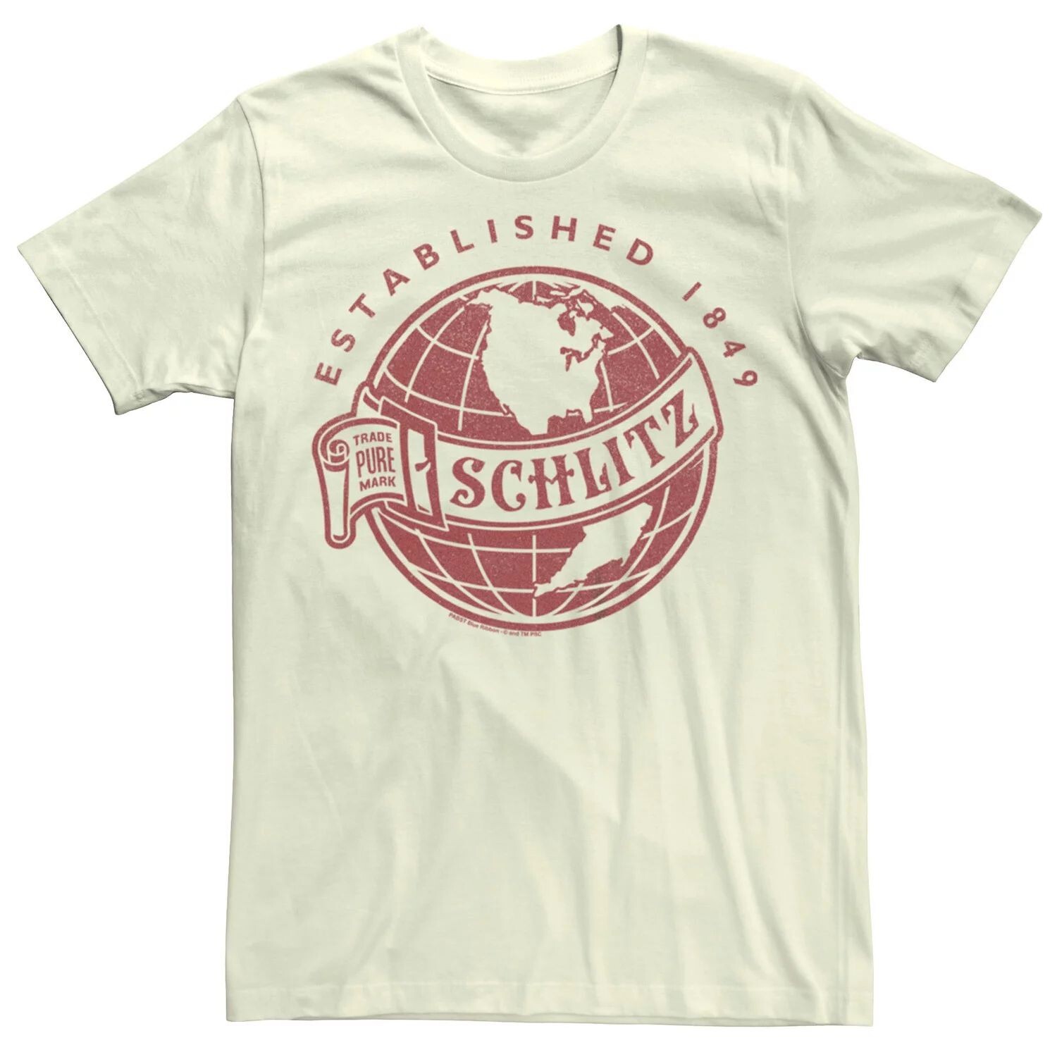 

Мужские кроссовки Pabst Schlitz Goble Est. Футболка 1849 года с графическим рисунком Licensed Character
