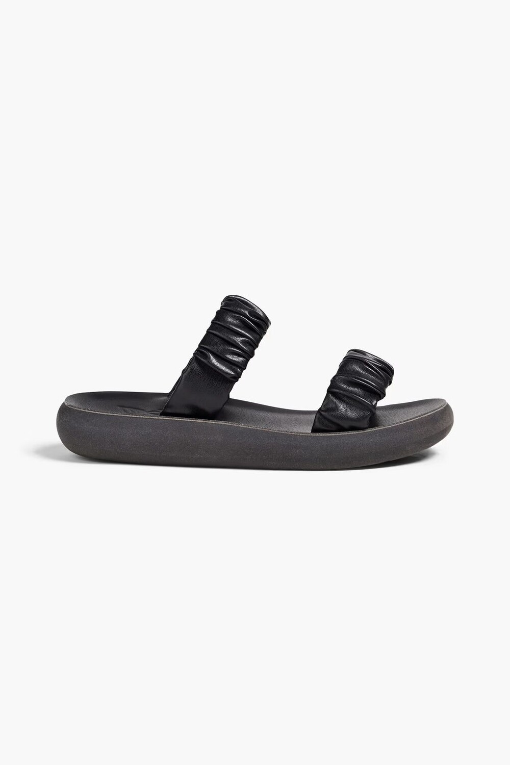 

Шлепанцы Melia из искусственной кожи со сборками Ancient Greek Sandals, черный