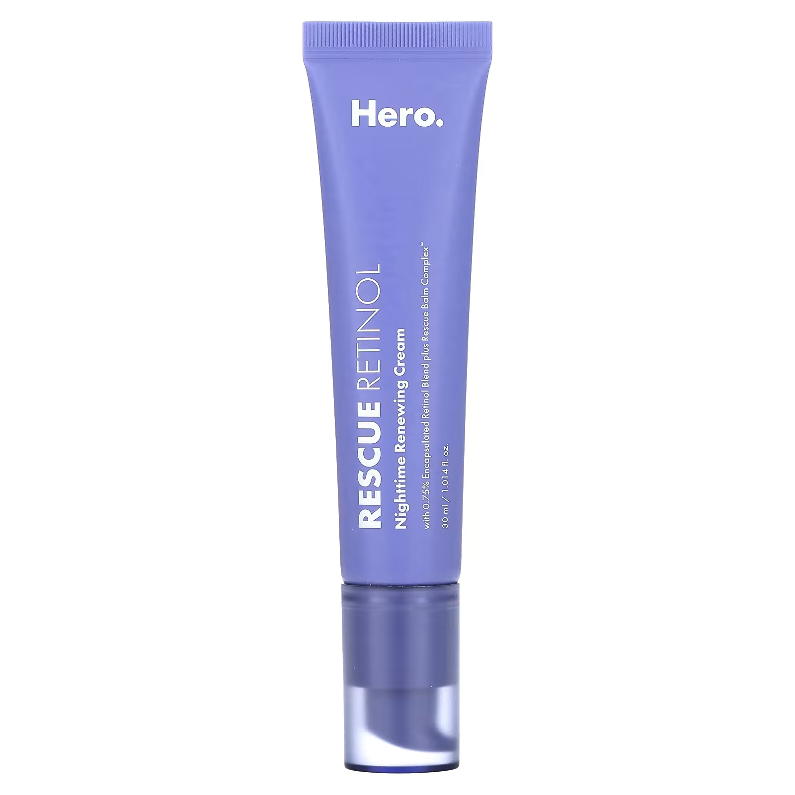 Ночной обновляющий крем Hero Cosmetics Rescue Retinol, 30 мл.