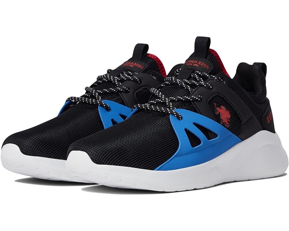 

Кроссовки U.S. POLO ASSN. Run, цвет Black/Royal/Red