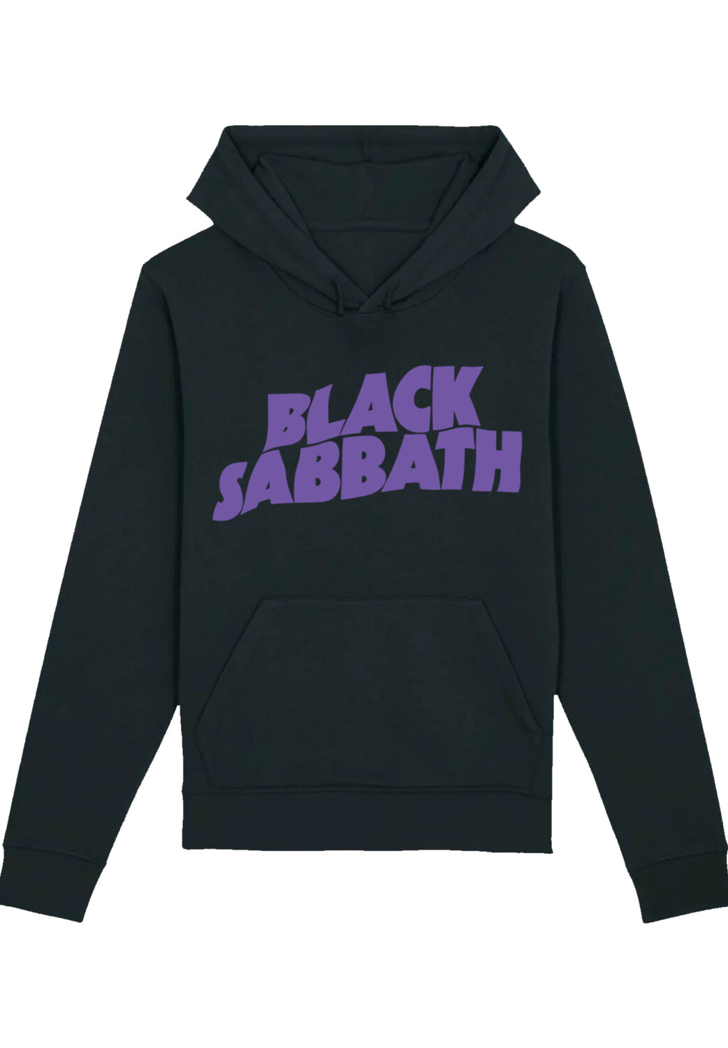 

Свитер F4NT4STIC Unisex Hoodie Black Sabbath Wavy Logo Black, черный