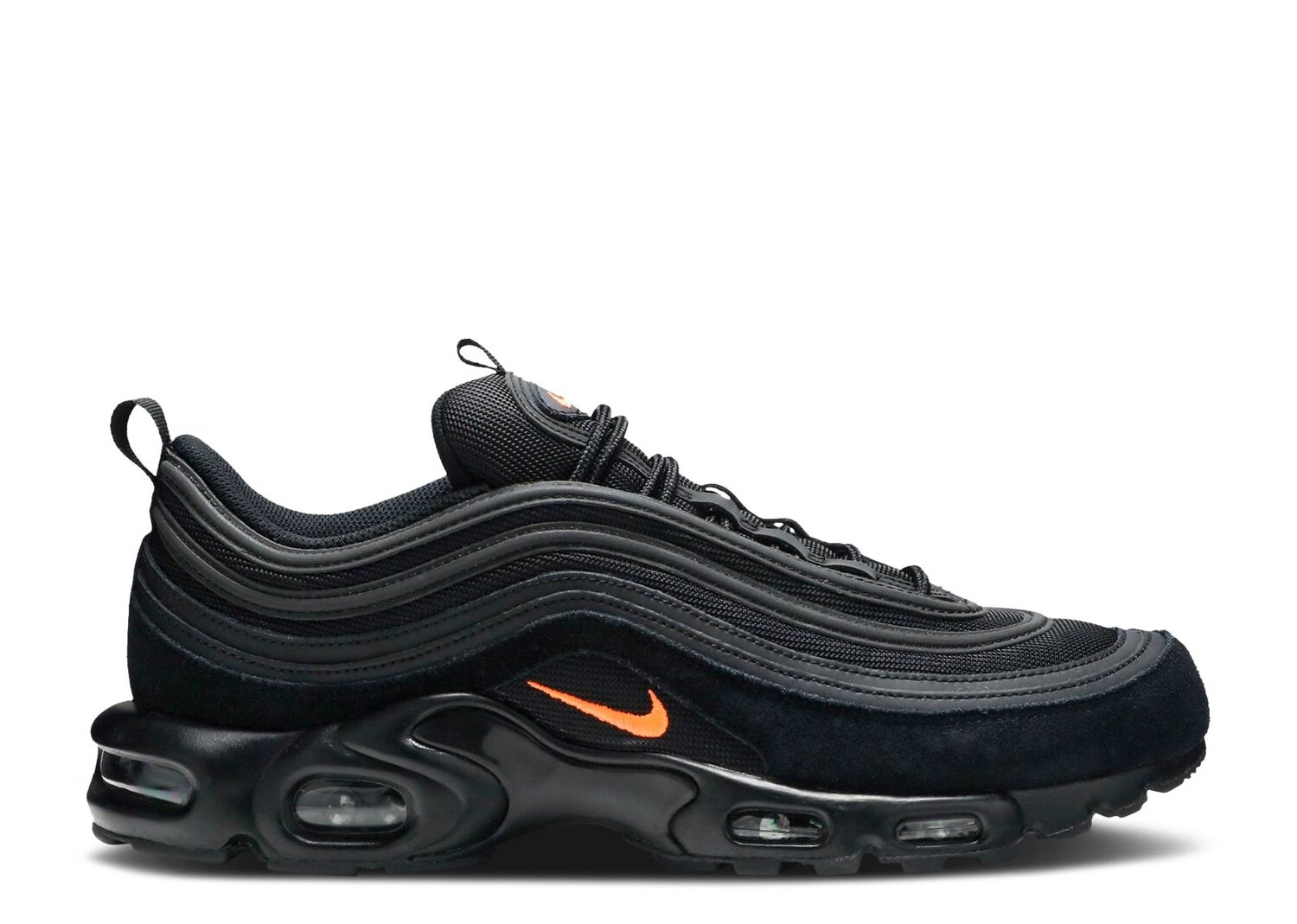 

Кроссовки Nike Air Max Plus 97 'Black Hyper Crimson', черный