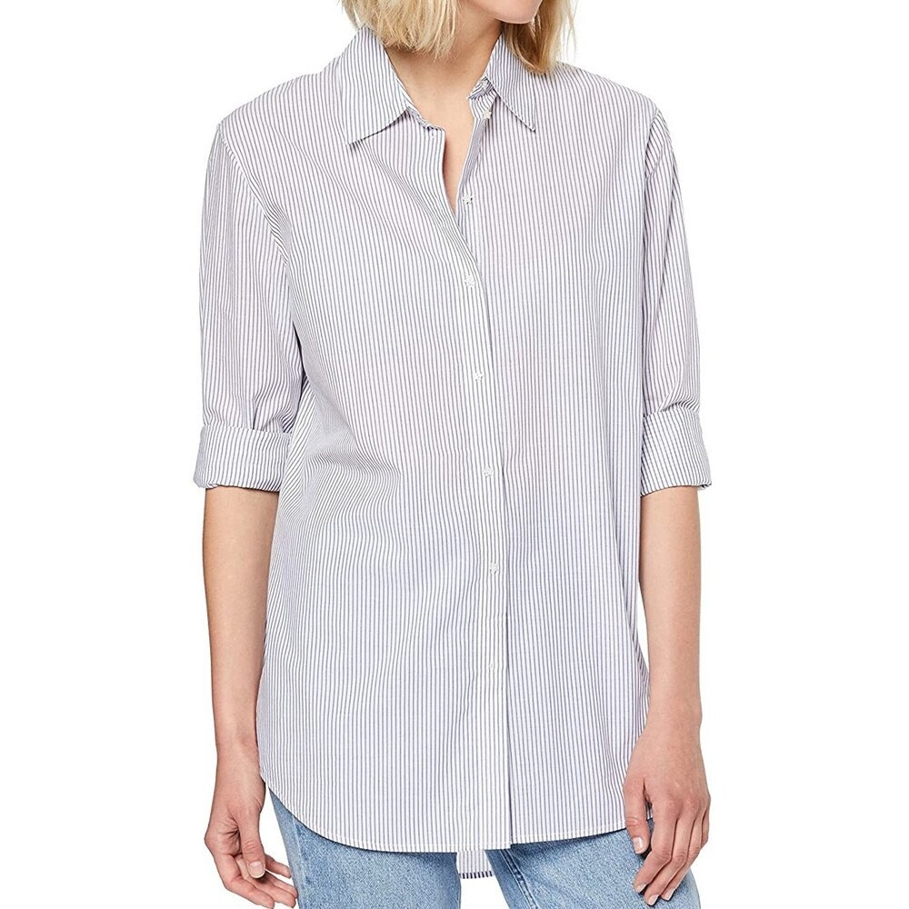 

Рубашка Scotch & Soda Boyfriend, синий