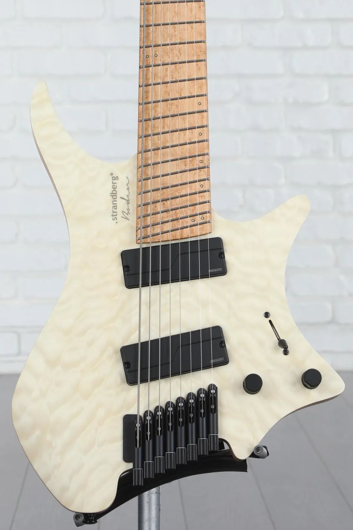 

Электрогитара Strandberg Boden Original NX 8 - натуральный стеганый клен