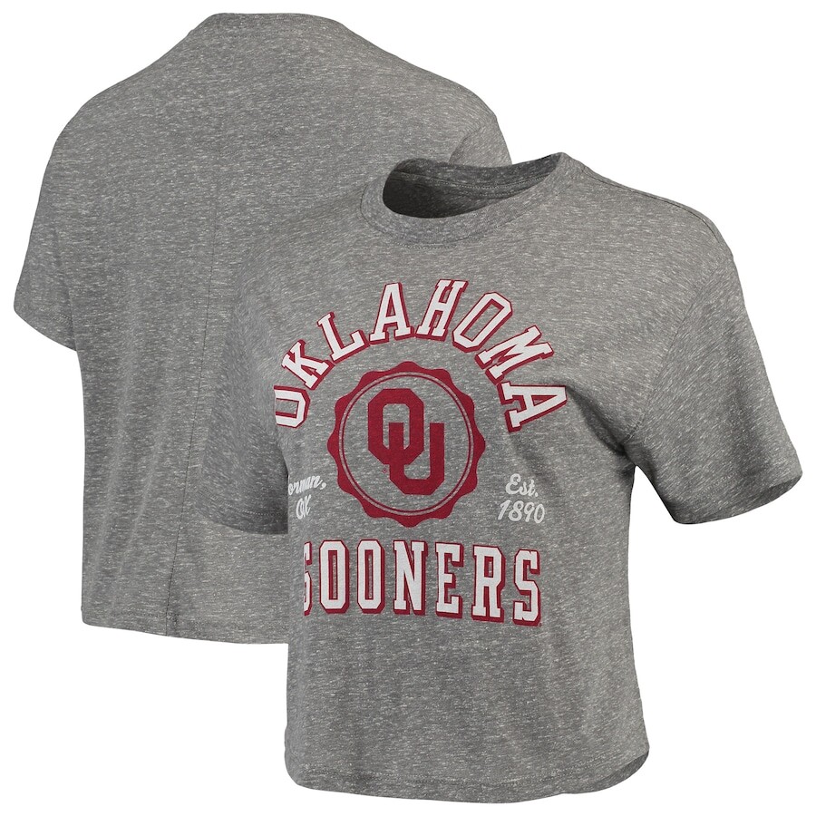 

Футболка с коротким рукавом Pressbox Oklahoma Sooners, серый