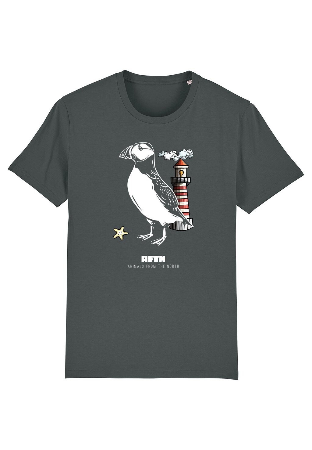 

Футболка с принтом [#AFTN] PAPAGEIENTAUCHER Watapparel, цвет anthracite