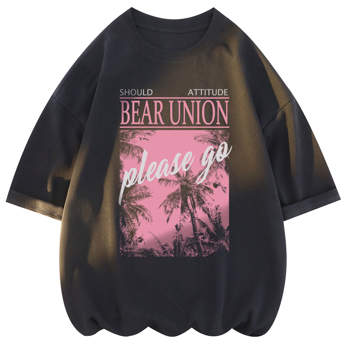 

Футболка унисекс Bear Union, Черный (без черного цвета, как у бренда)