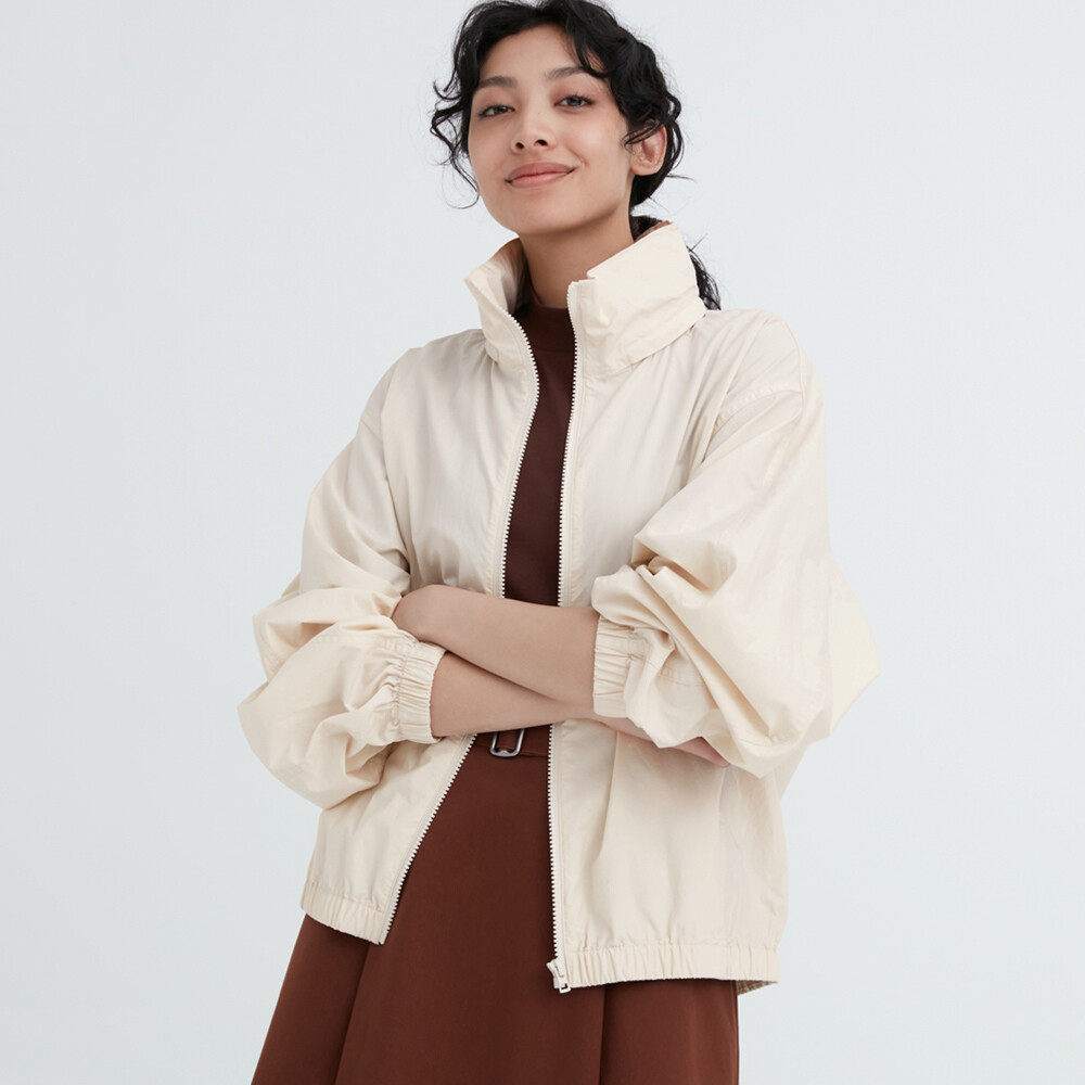 

Куртка Uniqlo короткая свободная, белый