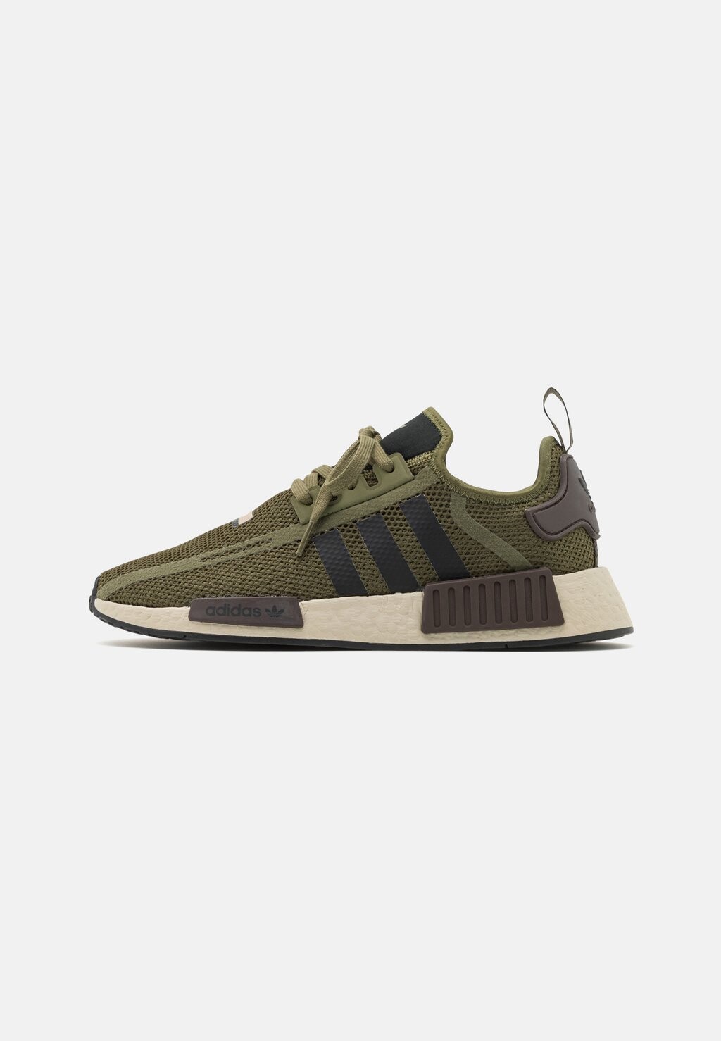 

Низкие кроссовки NMD_R1 UNISEX adidas Originals, фокус оливковый/основной черный/тени оливкового цвета