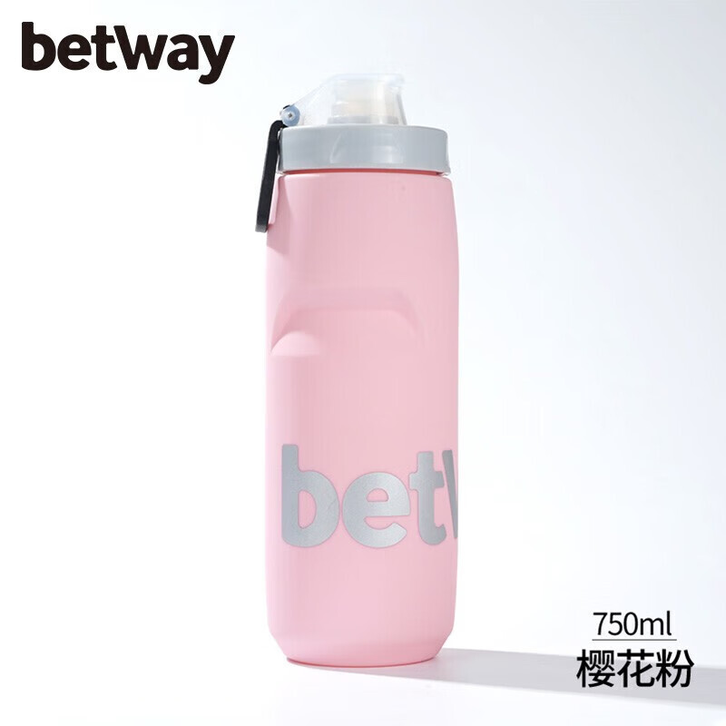 

BETWAY Велосипед Бутылка для воды Шоссейный велосипед Горный велосипед Специальный Велоспорт Спорт На открытом воздухе Чашка для воды Велосипедное оборудование Выдавливание бутылки для воды Порошок сакуры 750 мл