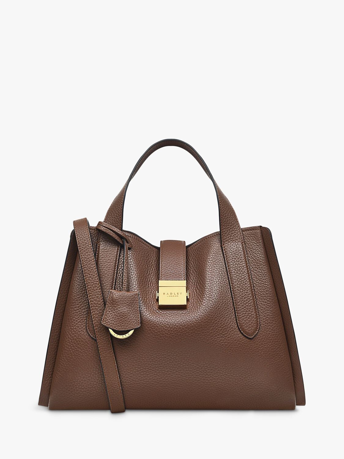 

Сумка с напуском Sloane Street среднего размера на молнии Radley, грецкий орех