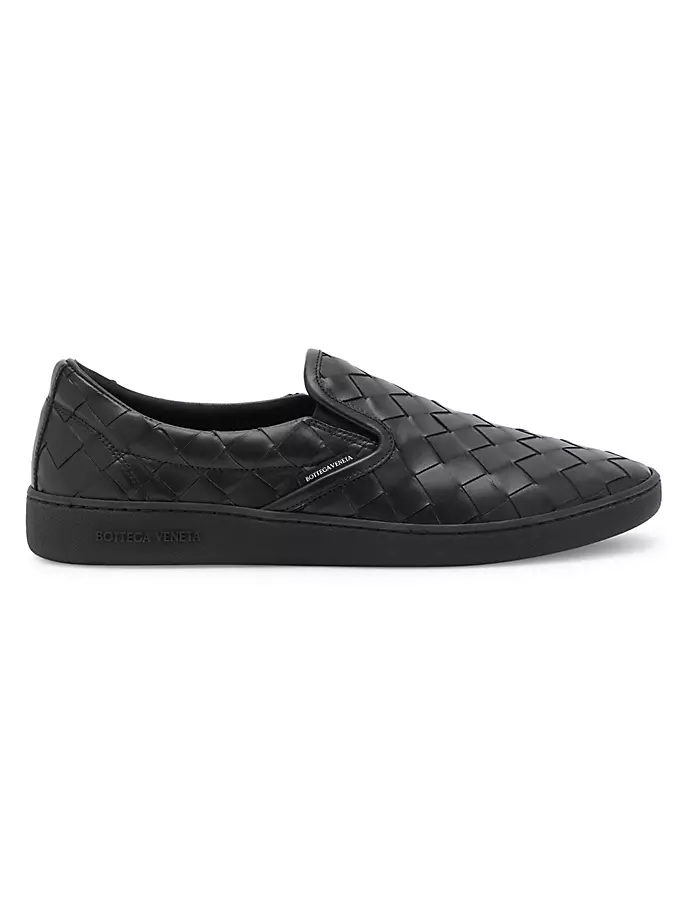 

Кожаные слипоны Sawyer Intrecciato Bottega Veneta, черный