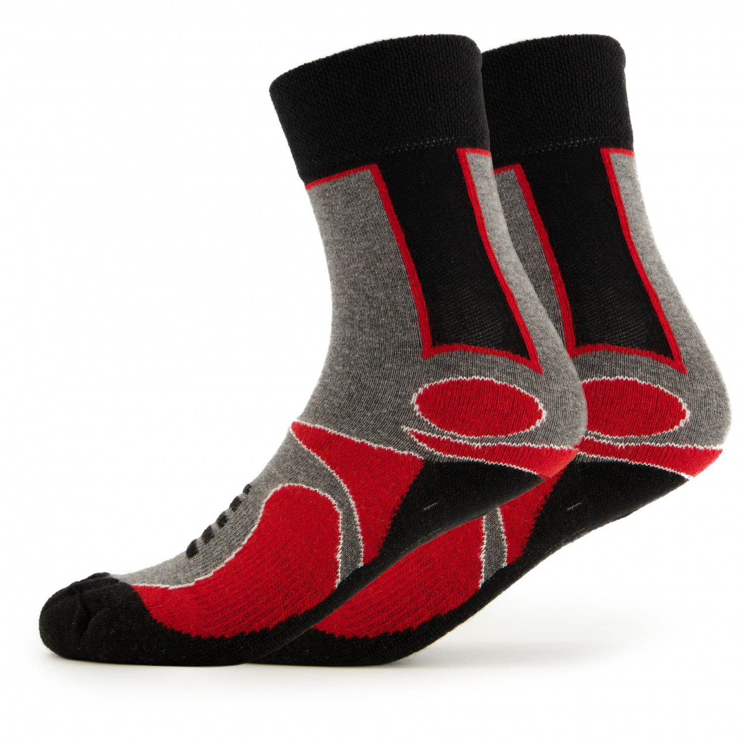Походные носки Rohner Basic Trekking 2er Pack, цвет Red II