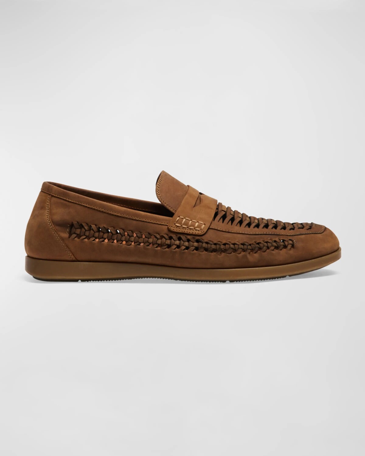 

Мужские кожаные лоферы Gisborne Huarache пенни Rodd & Gunn, цвет Tropical Birch