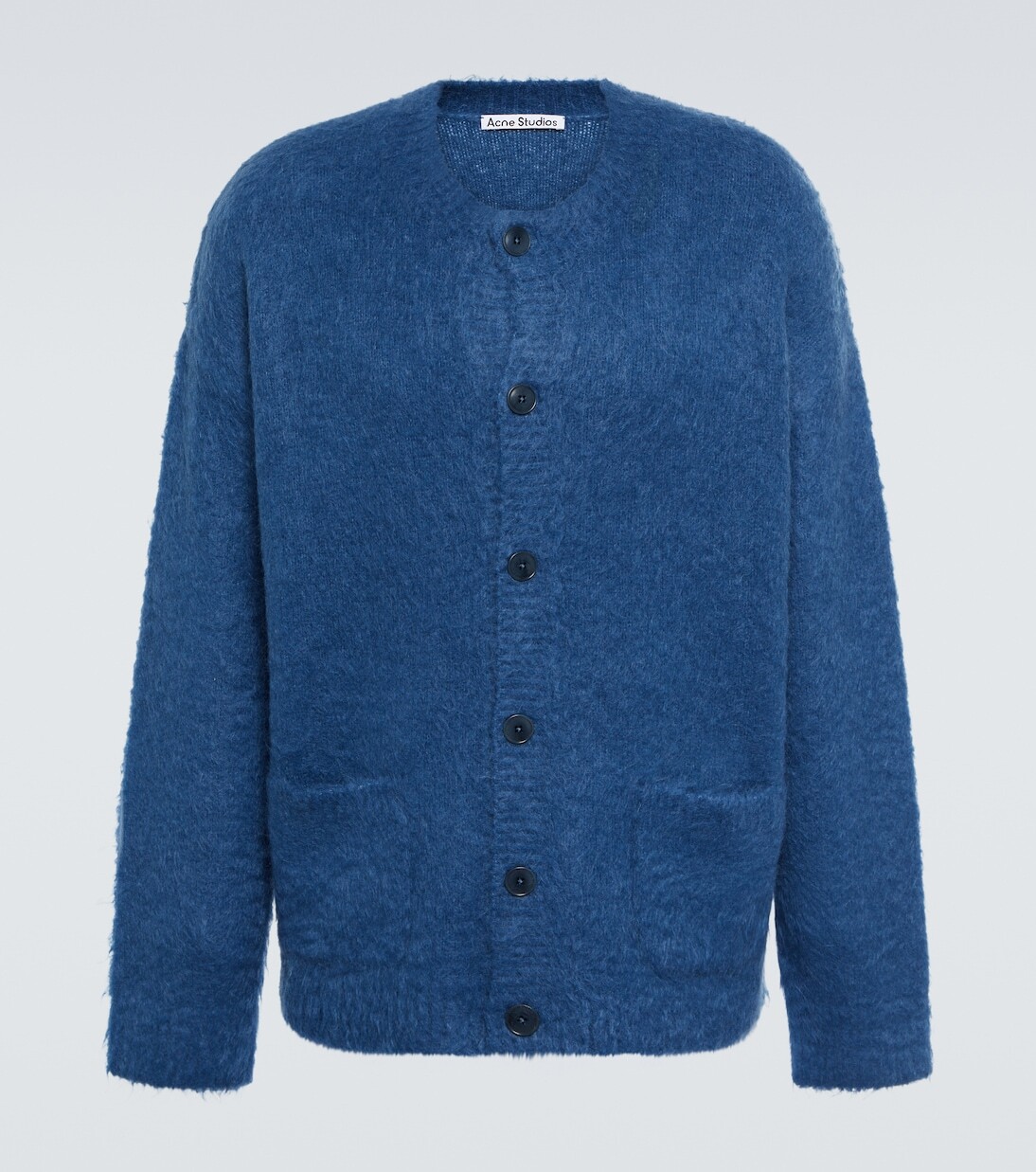 

Кардиган из смесовой шерсти Acne Studios, синий