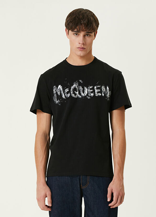 

Футболка с логотипом Mcqueen, черный