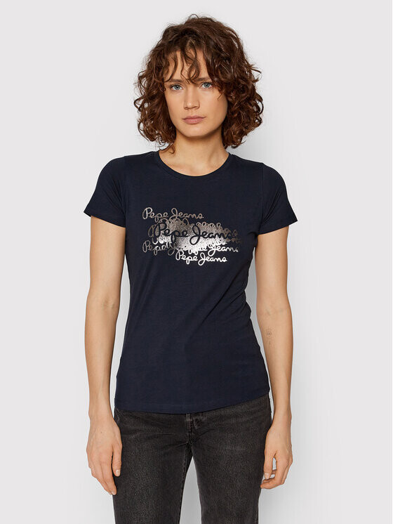 

Футболка стандартного кроя Pepe Jeans, синий