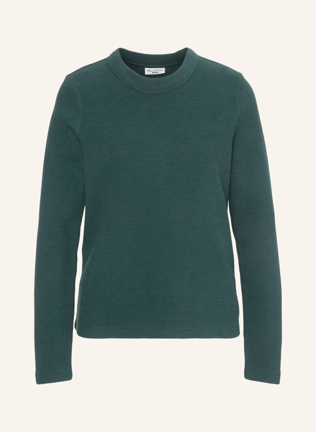 

Рубашка Marc O'Polo DENIM Langarmshirt, зеленый