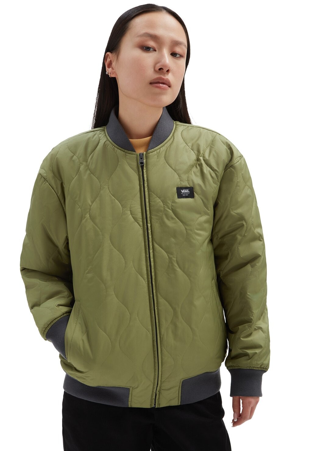 

Куртка-бомбер Pickett Vans, цвет loden green