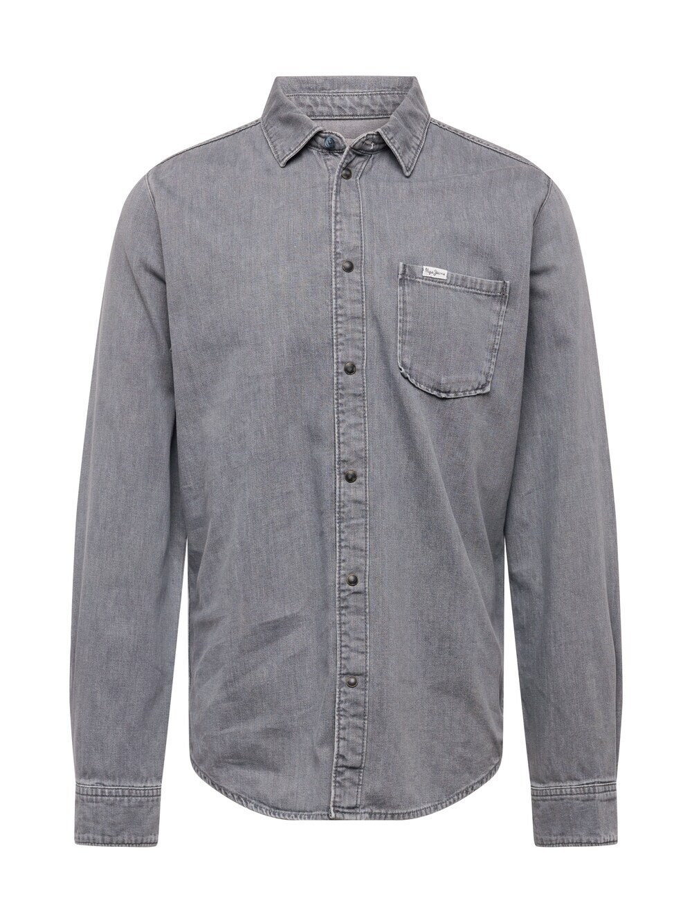

Рубашка на пуговицах стандартного кроя Pepe Jeans PORTER MONO, серый