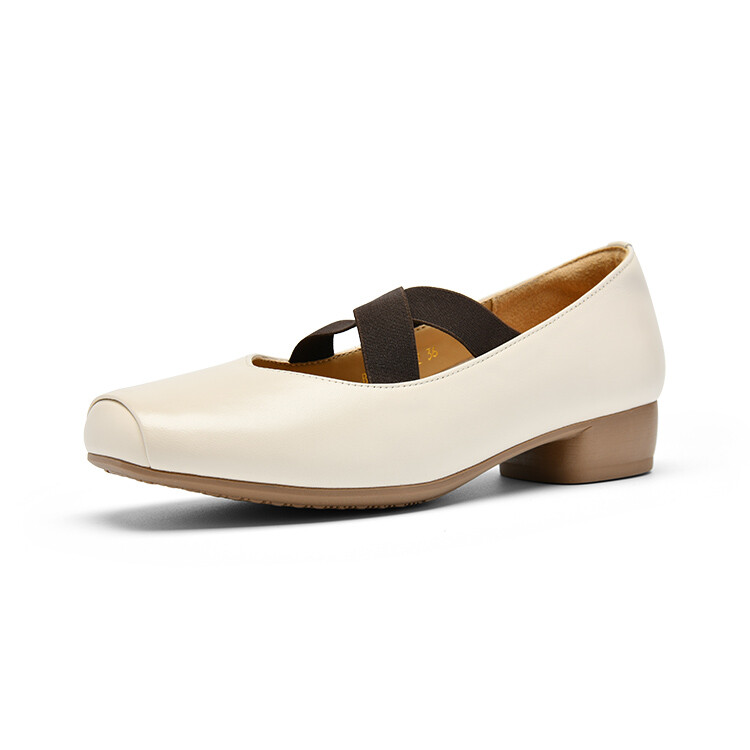 

Туфли женские повседневные Women's Casual Shoes Women's Basic House, кремовый