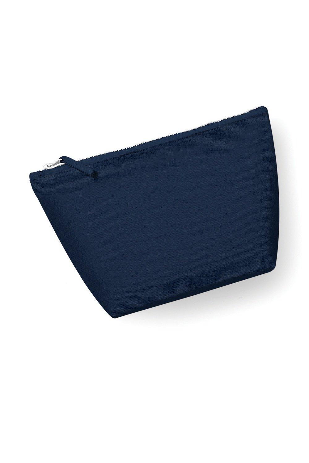 Холщовая сумка для аксессуаров Westford Mill, темно-синий