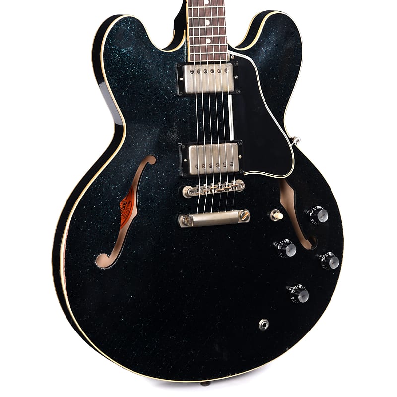 

Электрогитара Gibson Custom Shop 1961 ES-335 Reissue "CME Spec" Antique Brunswick Blue Sparkle Murphy Lab Heavy Aged