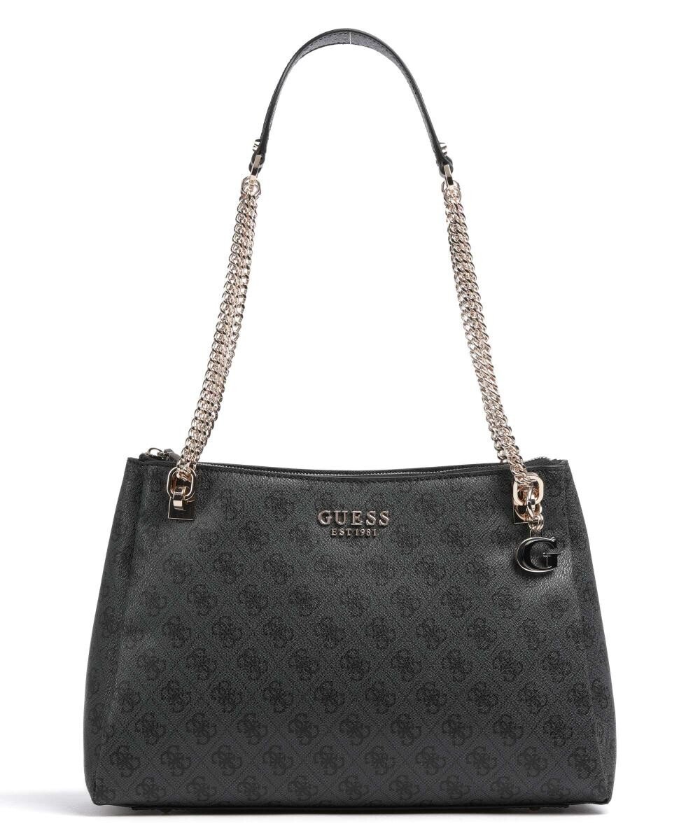 

Шоппер Eliette из искусственной кожи Guess, антрацит