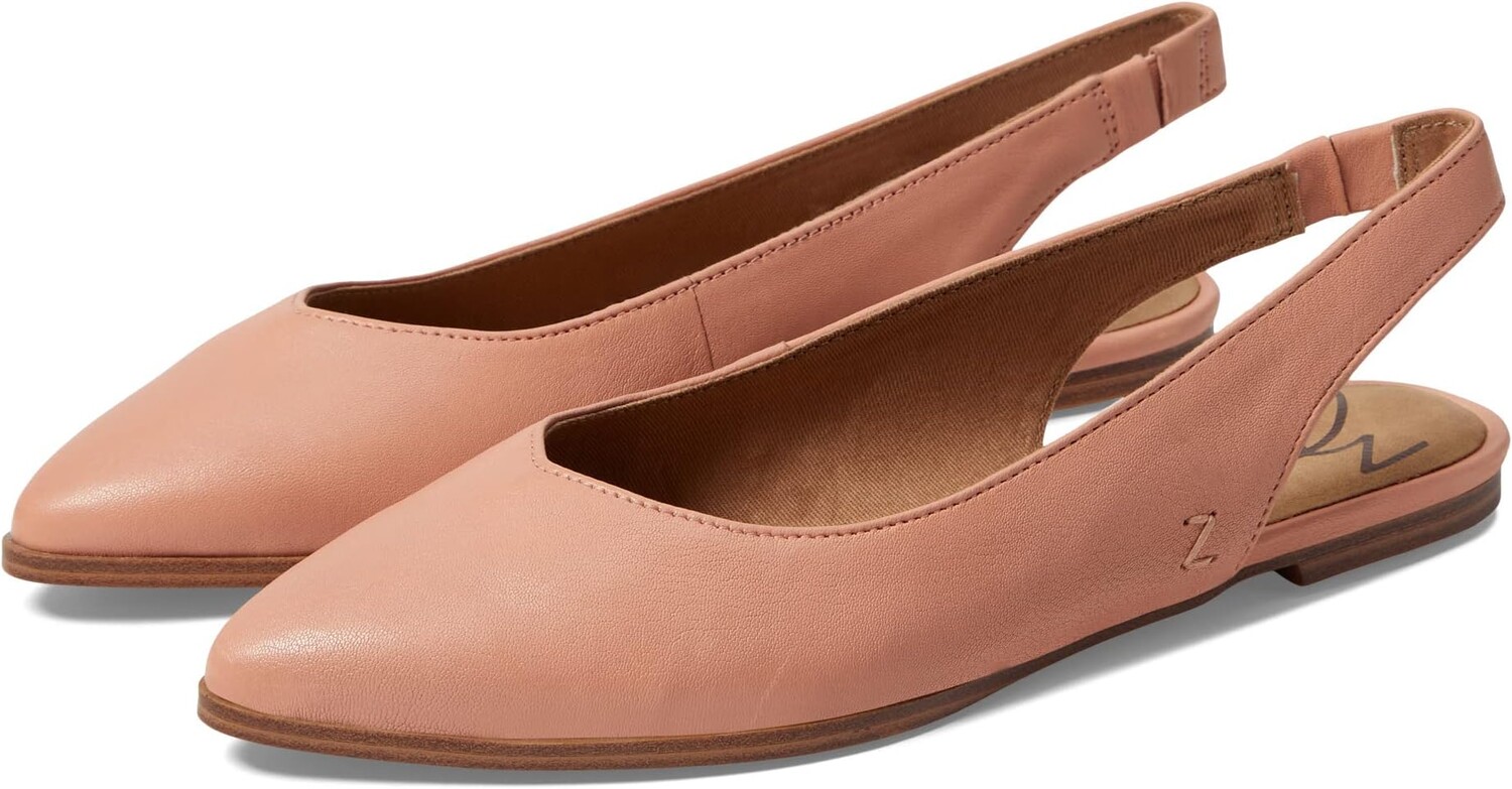 Балетки Helene-Slingback ZODIAC, цвет Damasco Pink Leather