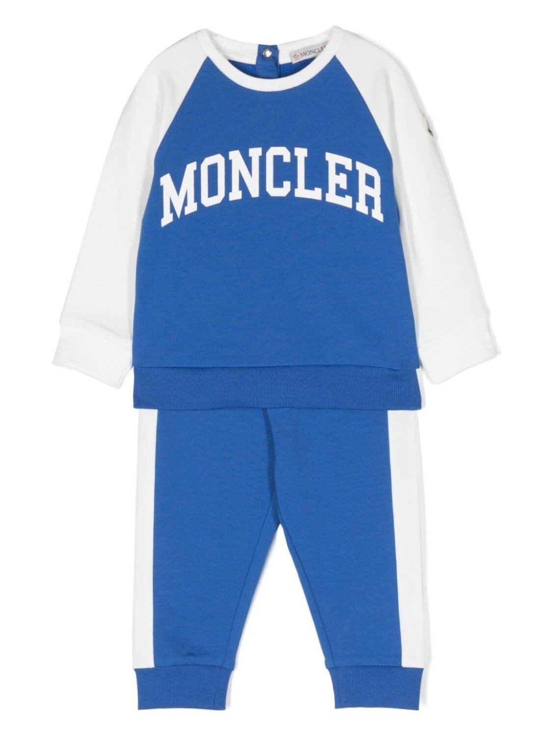 

Moncler Enfant спортивный костюм с логотипом, синий